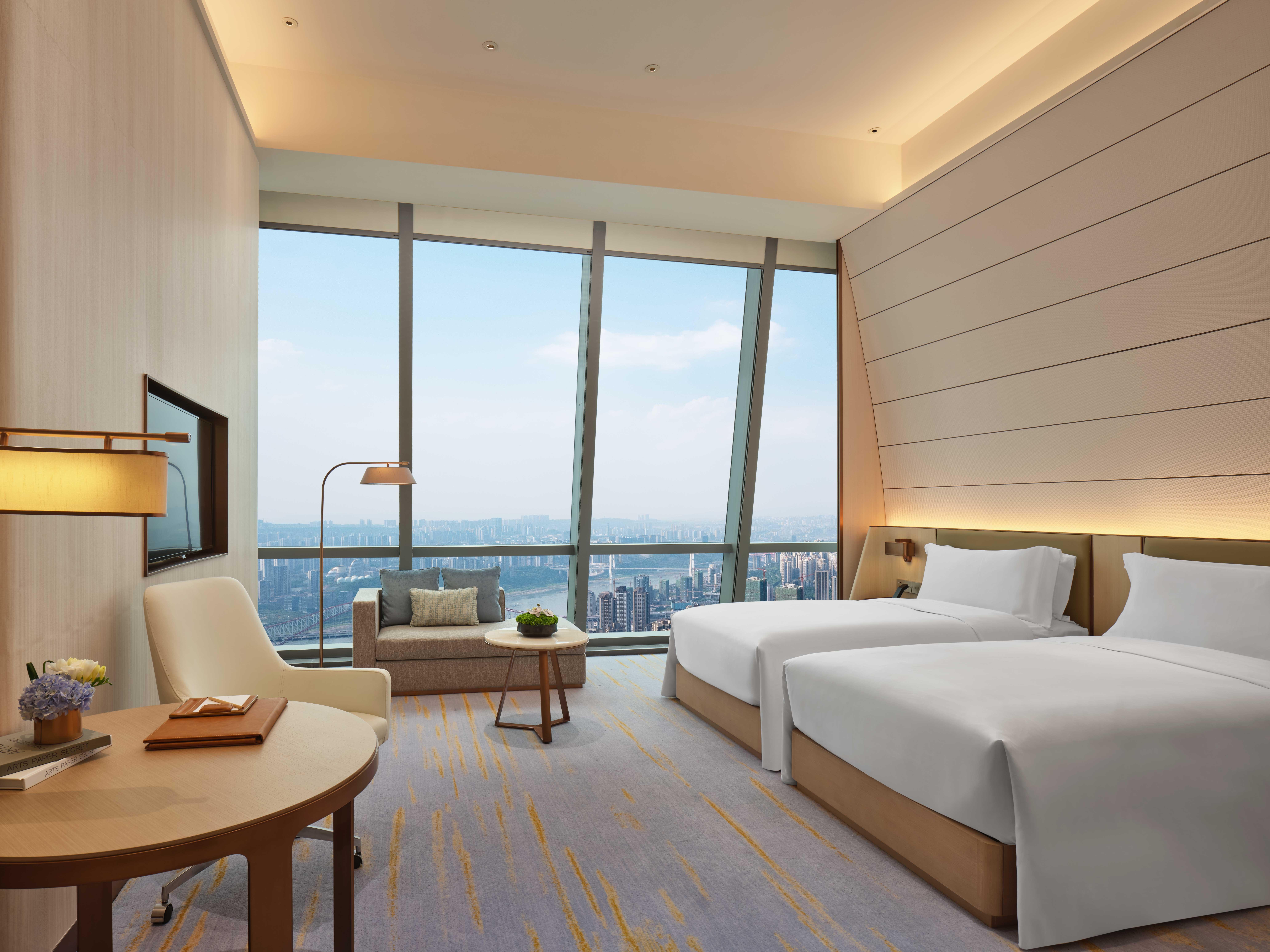 Intercontinental Chongqing Raffles City By Ihg Exteriör bild