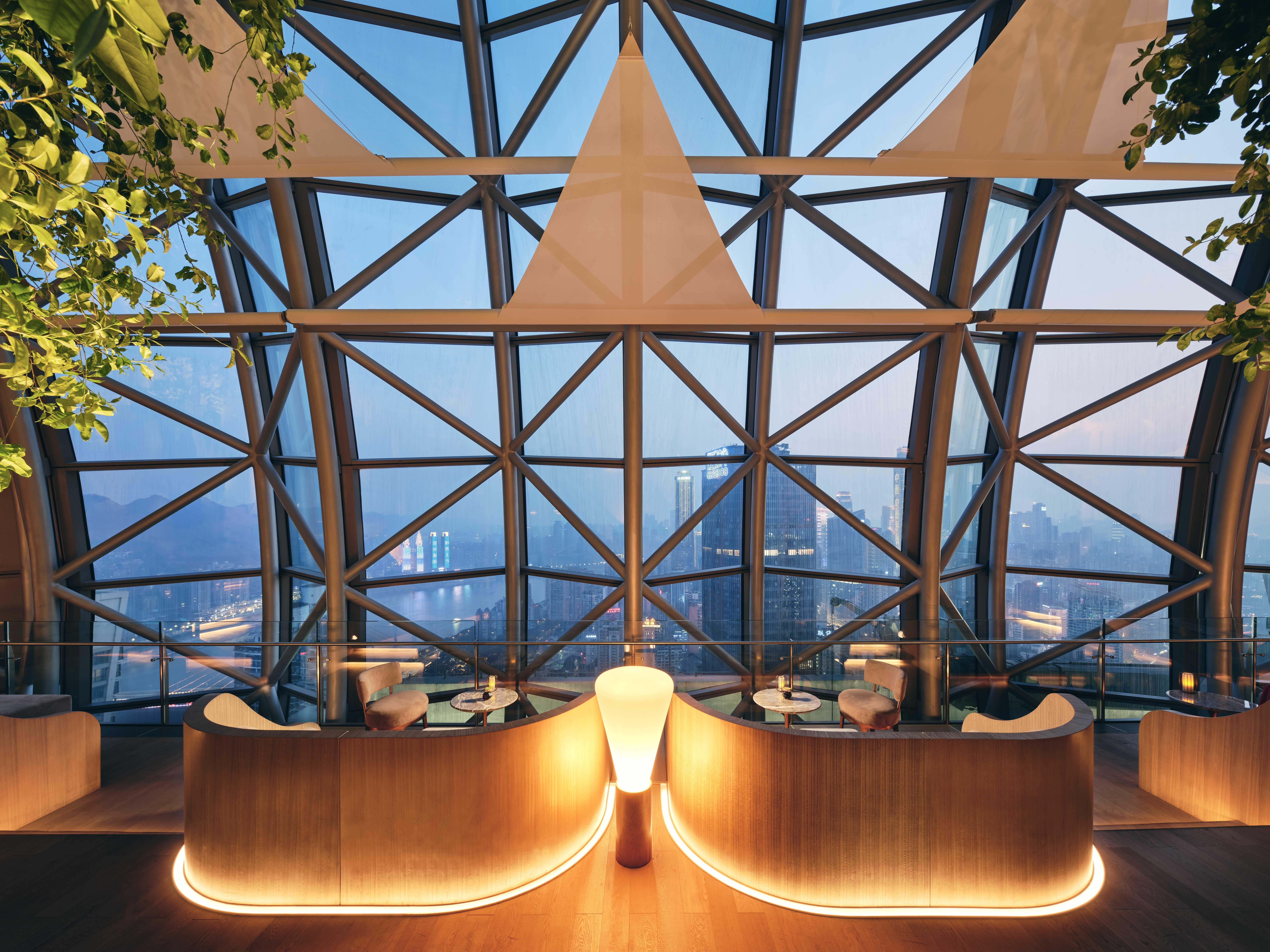 Intercontinental Chongqing Raffles City By Ihg Exteriör bild