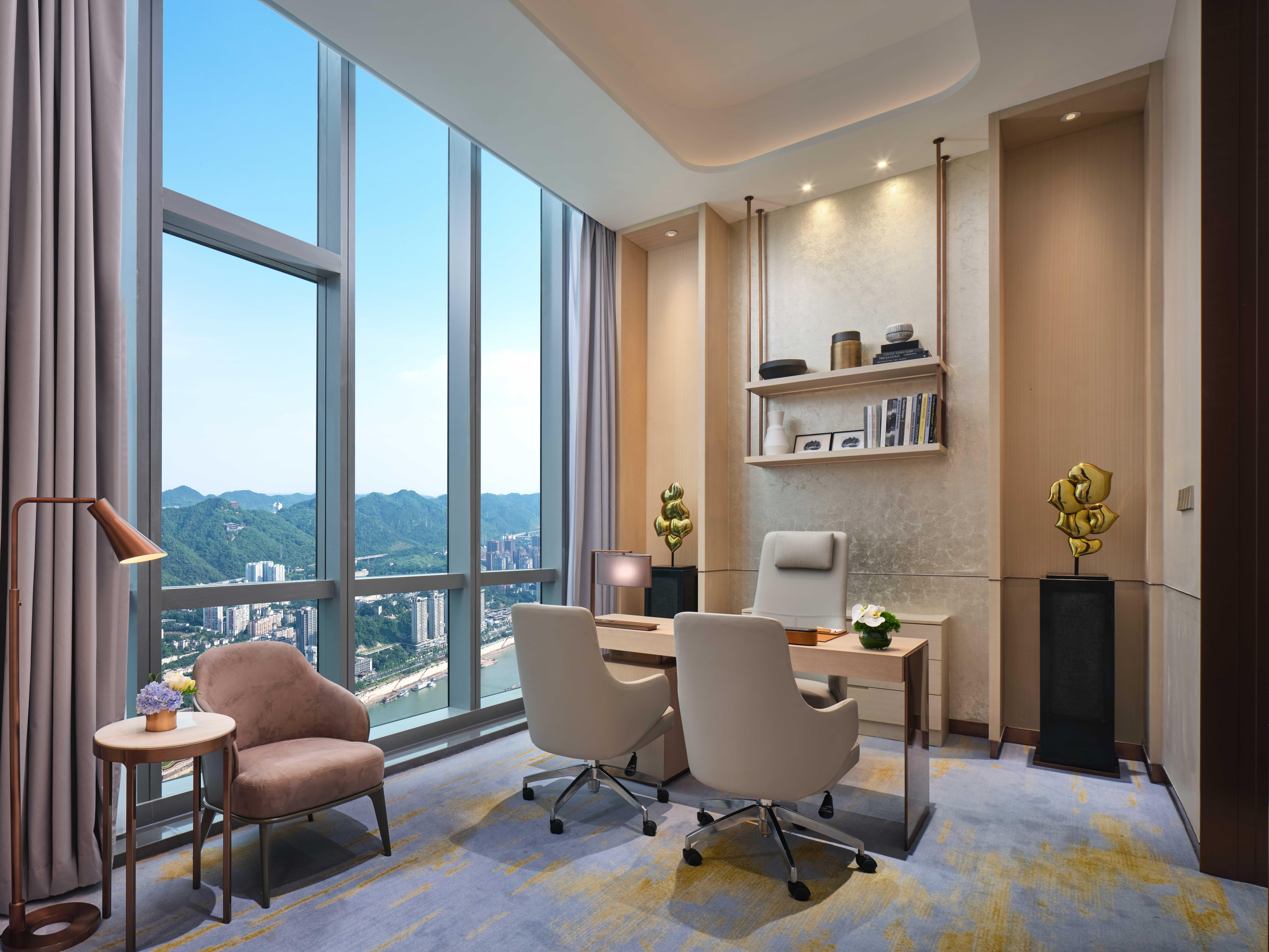 Intercontinental Chongqing Raffles City By Ihg Exteriör bild
