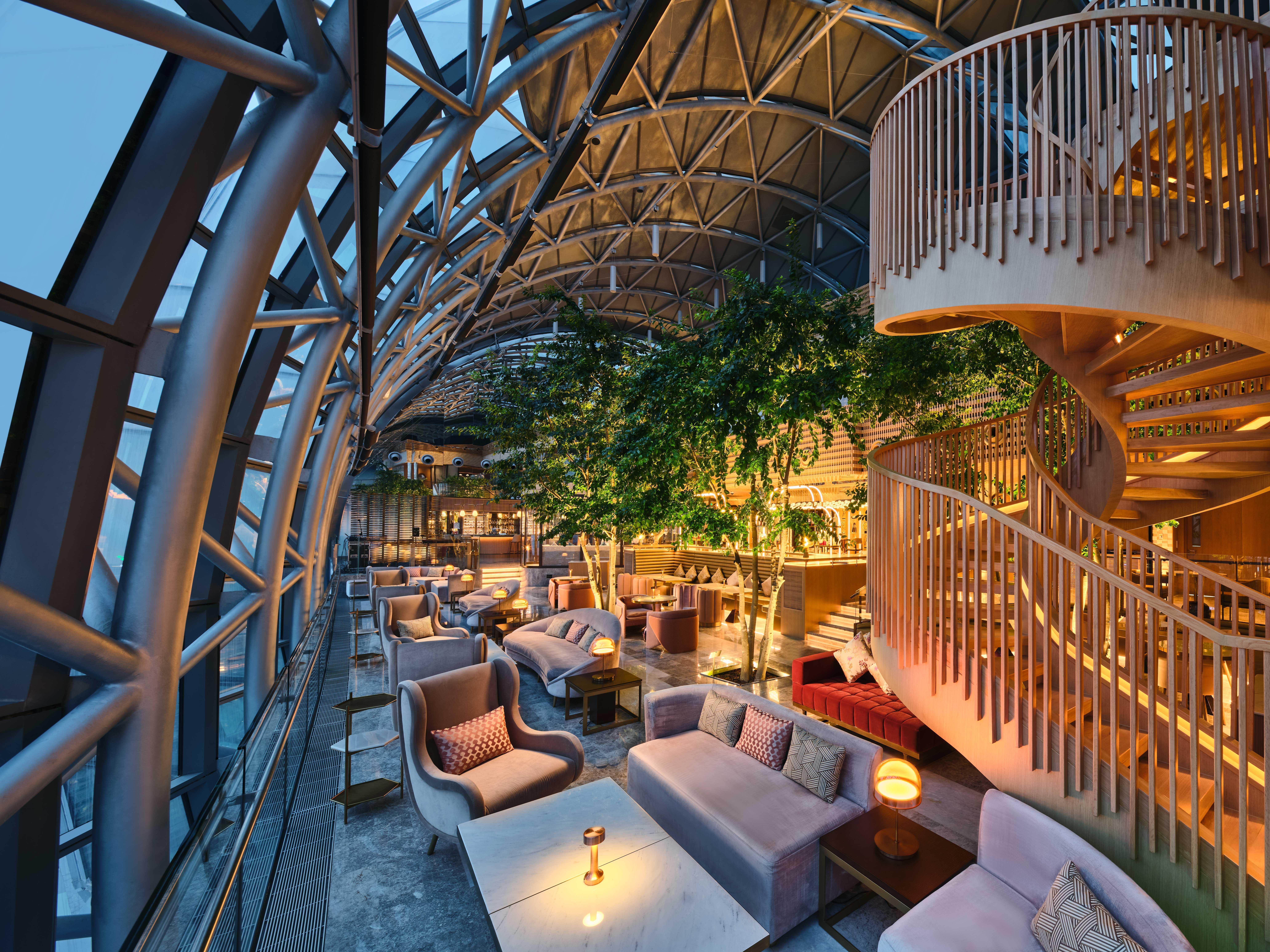 Intercontinental Chongqing Raffles City By Ihg Exteriör bild