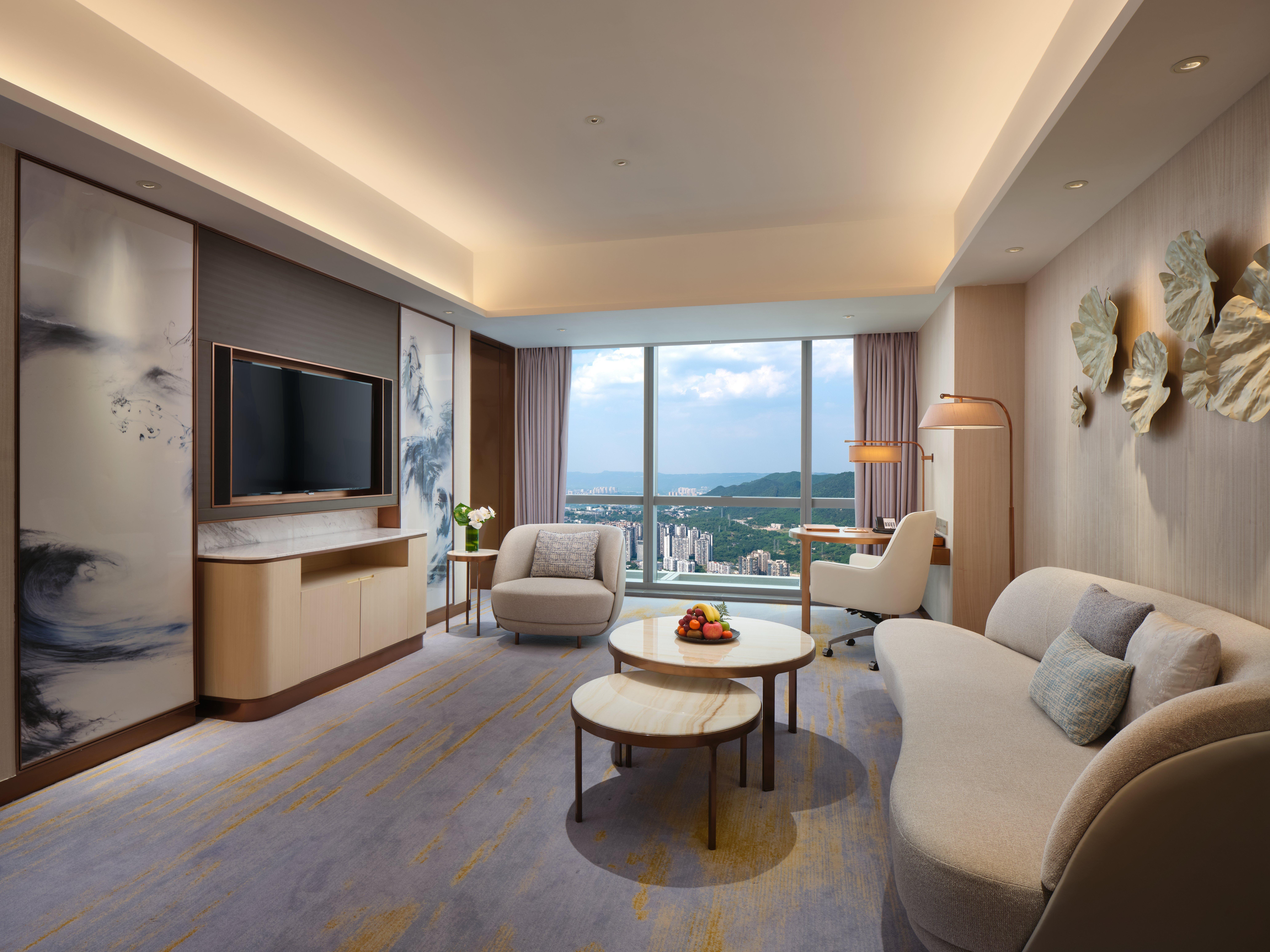 Intercontinental Chongqing Raffles City By Ihg Exteriör bild