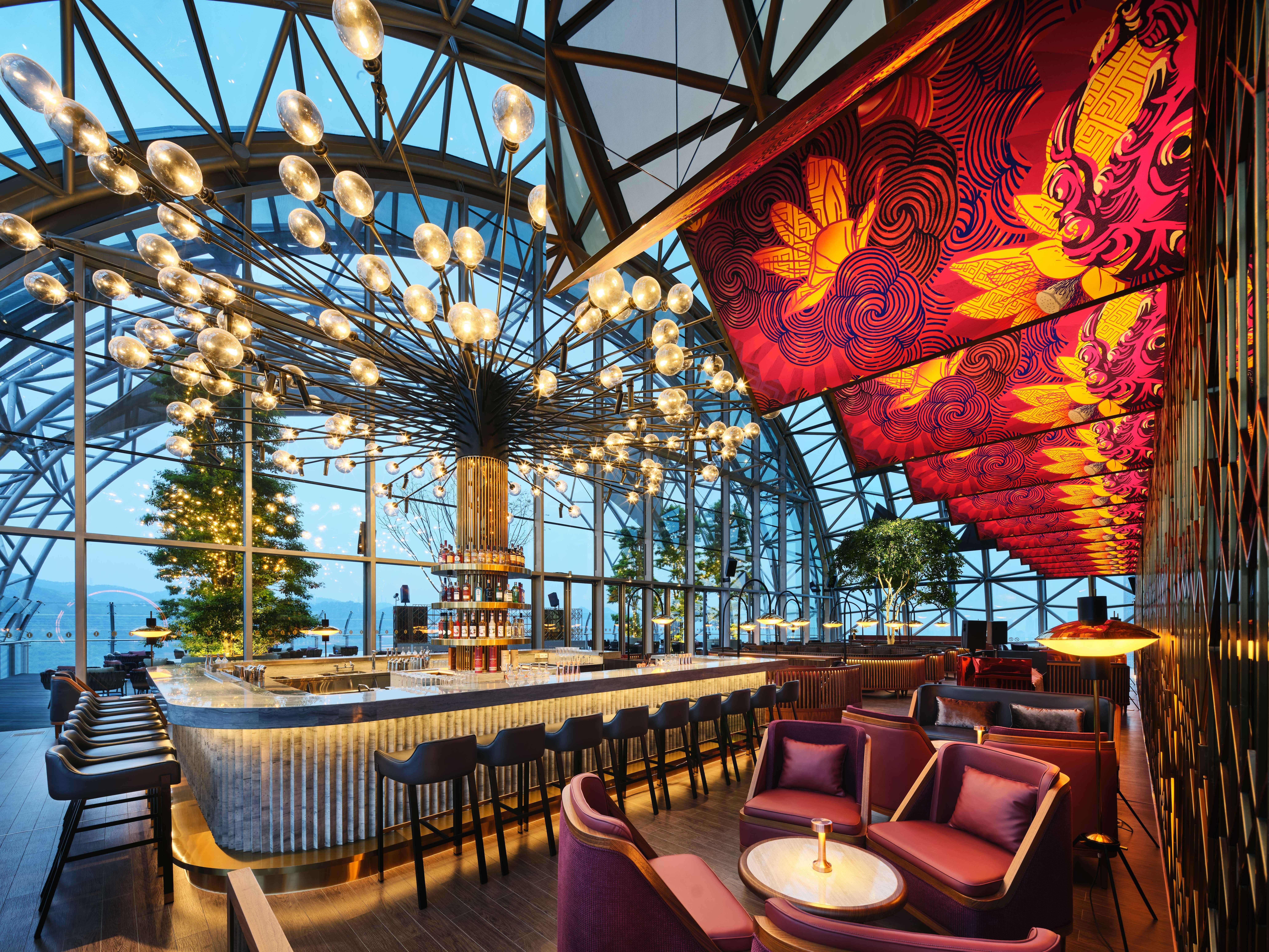 Intercontinental Chongqing Raffles City By Ihg Exteriör bild