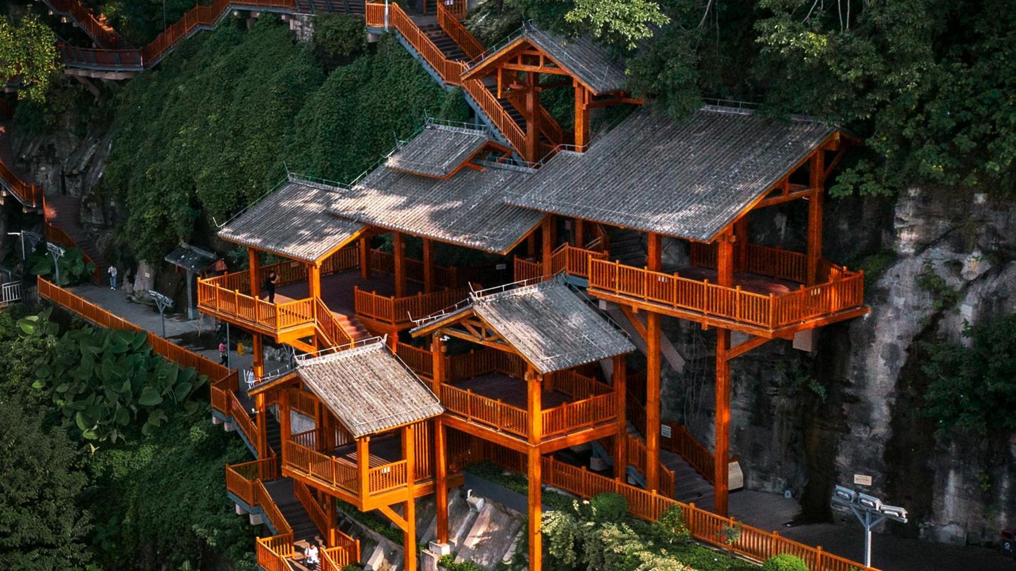 Intercontinental Chongqing Raffles City By Ihg Exteriör bild